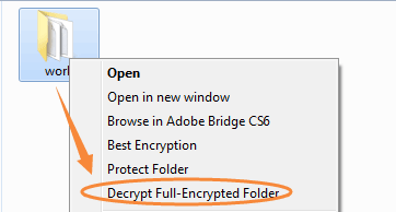 Decrypt Full-Encrypted Folder
