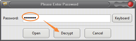 folder decryption
