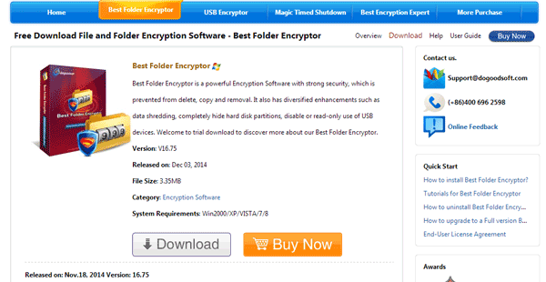 DownloadBest Folder Encryptor