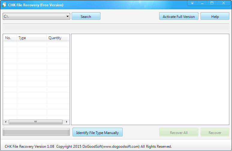 Windows 7 CHK File Recovery 1.15 full