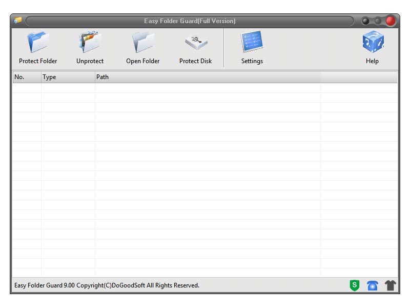 Windows 7 Easy Folder Guard 9.01 full