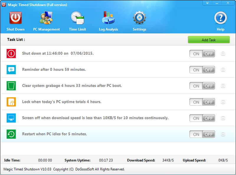 Windows 7 Magic Timed Shutdown 10.03 full