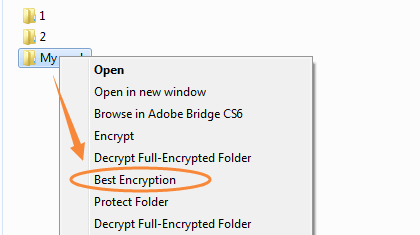 encrypt folder