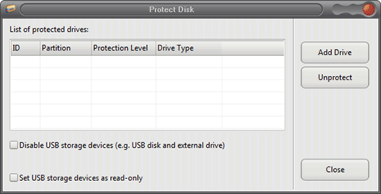 Protect Disk