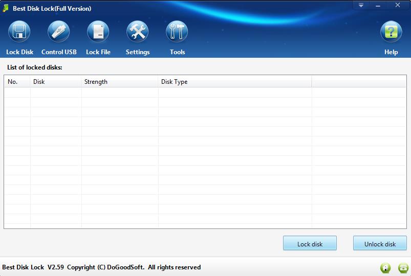 DoGoodSoft Recently Updated Best Disk Lock to Version 2.59