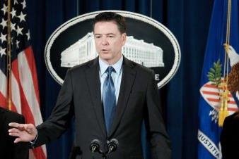 FBI director James Comey calls for 'robust debate' to limit digital encryption to combat terror groups