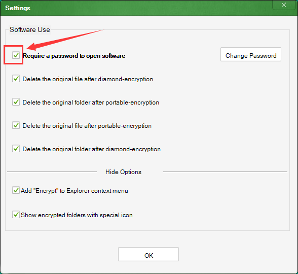 How to open Best Folder Encryptor if you forgot the admin password?