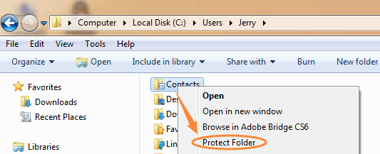 Protect Folder
